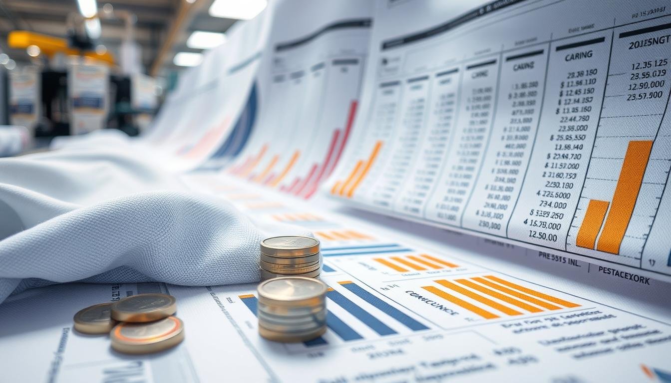 Druckkostenanalyse Textildruck