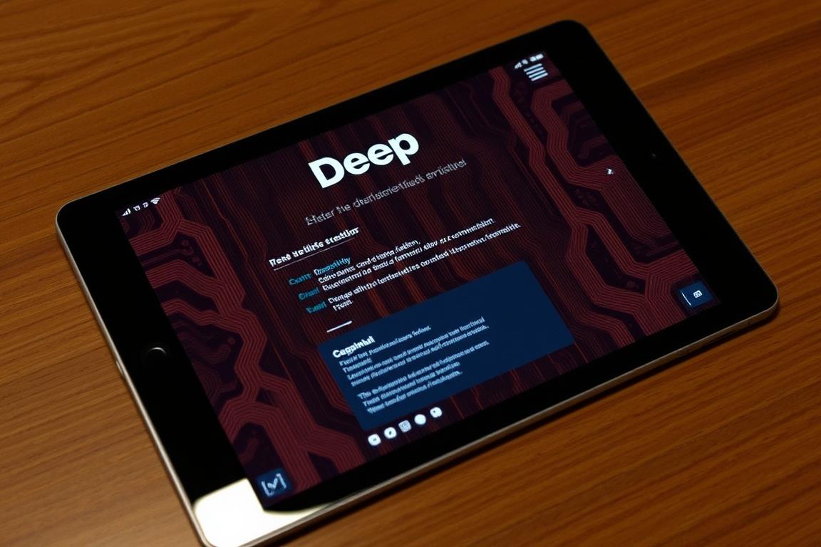Ein Bild von DeepL auf einem iOS-Gerät