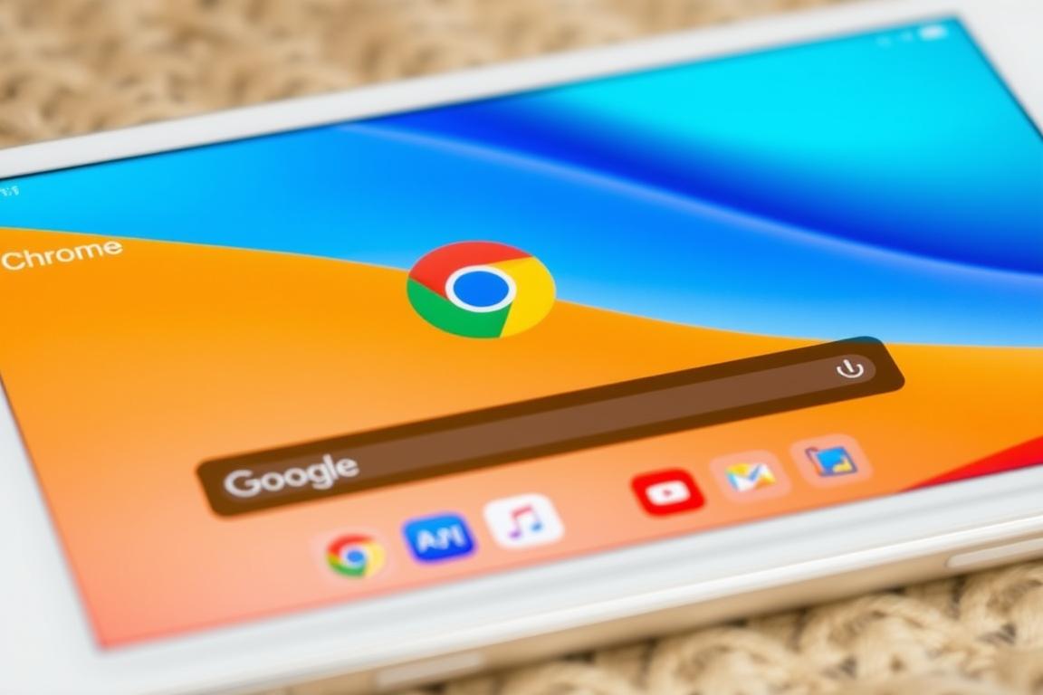 Ein Bild von Google Chrome auf einem iOS-Gerät