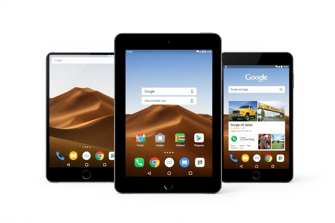 Eine Darstellung der Google App für iOS