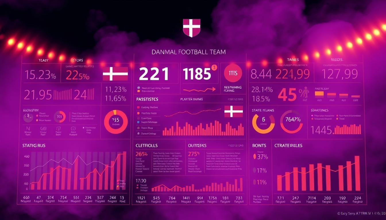 Statistik dänische Nationalmannschaft