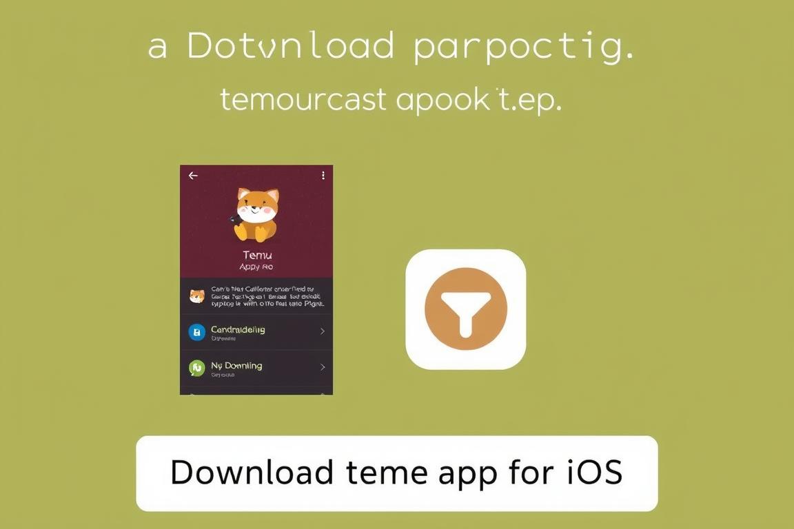 Temu App Download iOS Bild