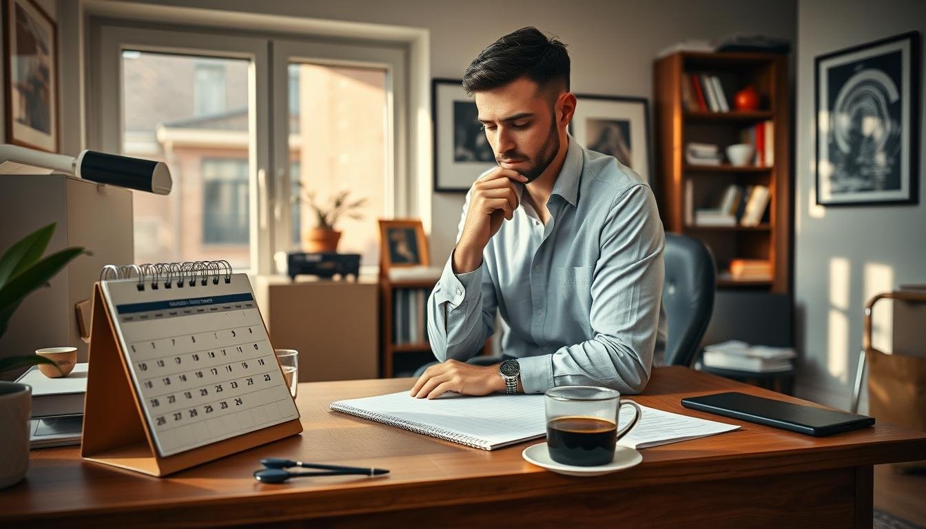Umzugsplanung Zeitmanagement