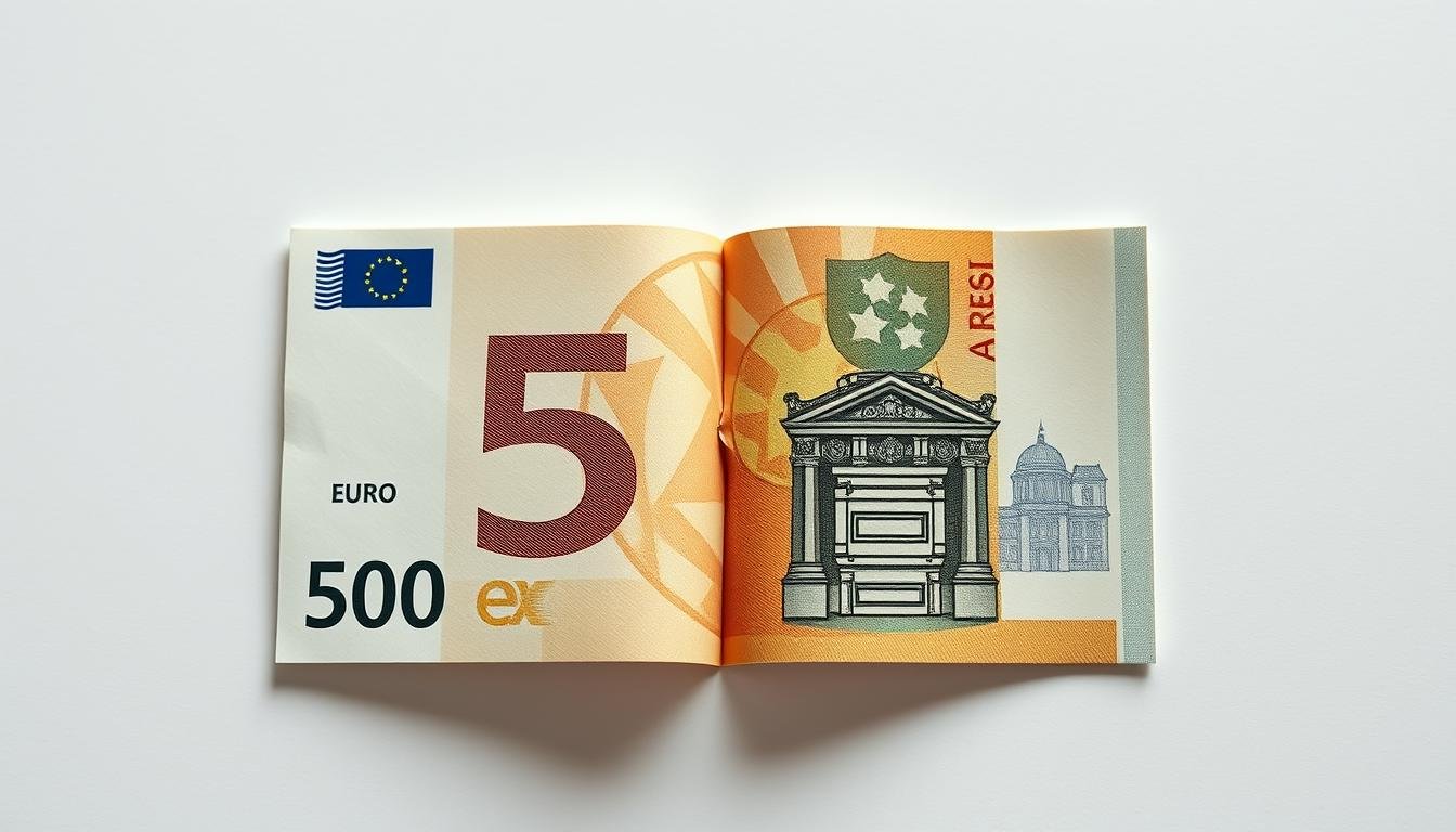 halbierung geldschein