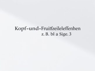 Kopf- und Fußzeilen ab Seite drei in Word gestalten